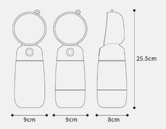 Botella Portátil de Agua para tu Perro